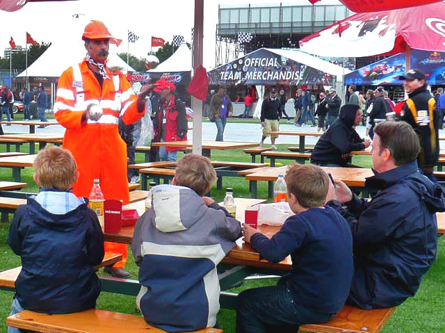 Mick The Mechanic at the Melbourne F1 Grand Prix